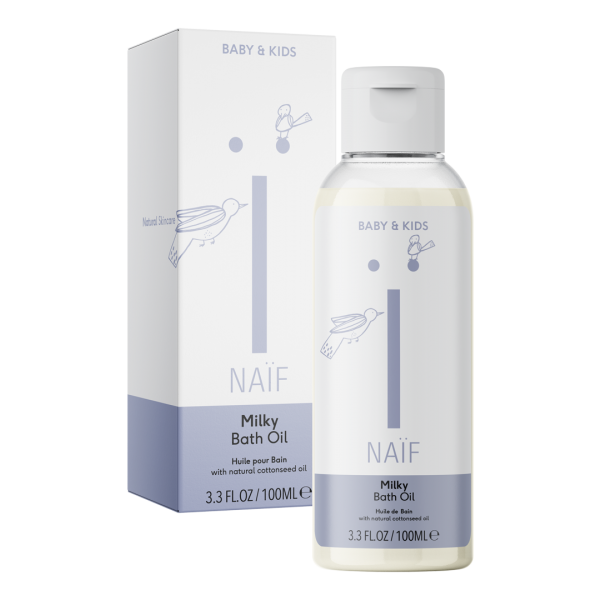 Naif milky bad olie